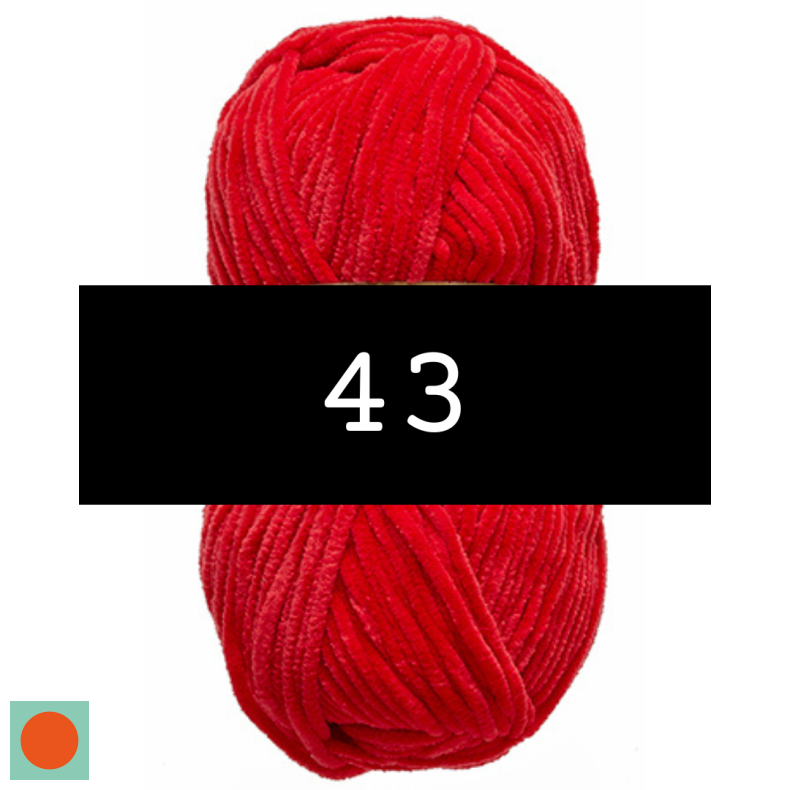 Nr. 43 Rd // Chenille