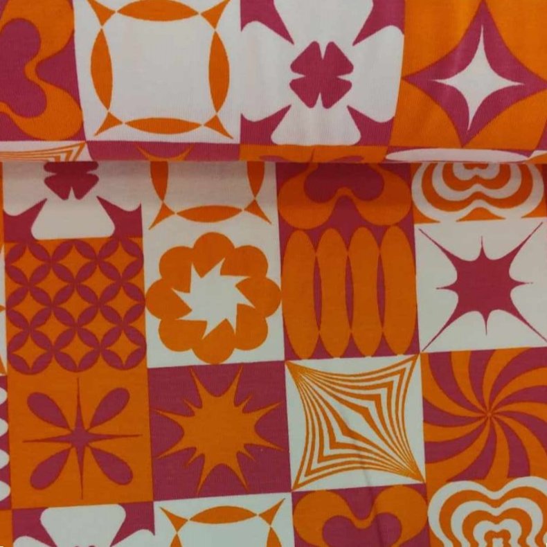 Bomuld Jersey // Retro Orange