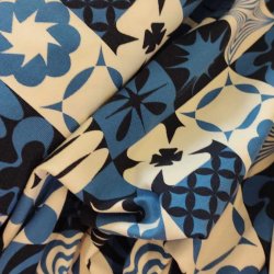 Bomuld Jersey // Retro Bl