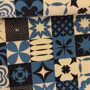 Bomuld Jersey // Retro Bl