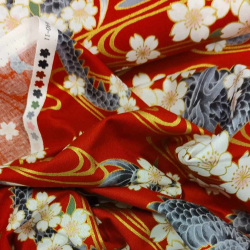 Japansk Bomuld 199,- Dragon Rouge