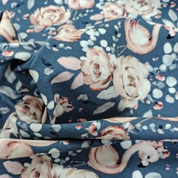 Bomulds jersey // Aquillis Flamingo