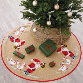 Juletrstppe // Julemand og hans gs