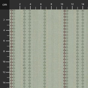 Tochio yarn-dyed // Stribet blomst Gr� bl�