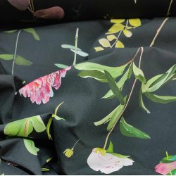 Bomulds Jersey // Wild flowers