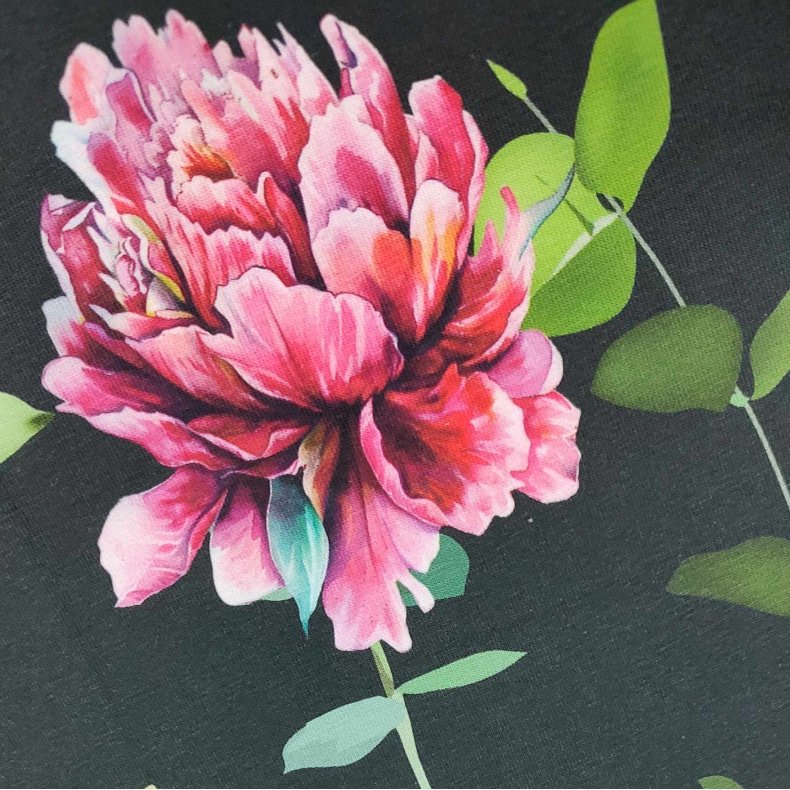 Bomulds Jersey // Wild flowers