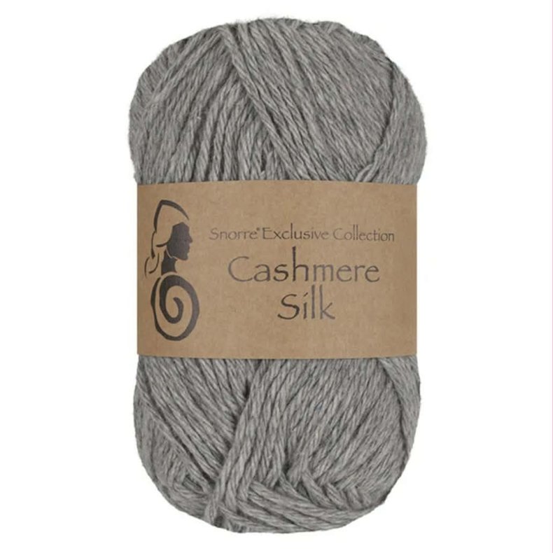 Cashmere Silke // Lysegr� 612