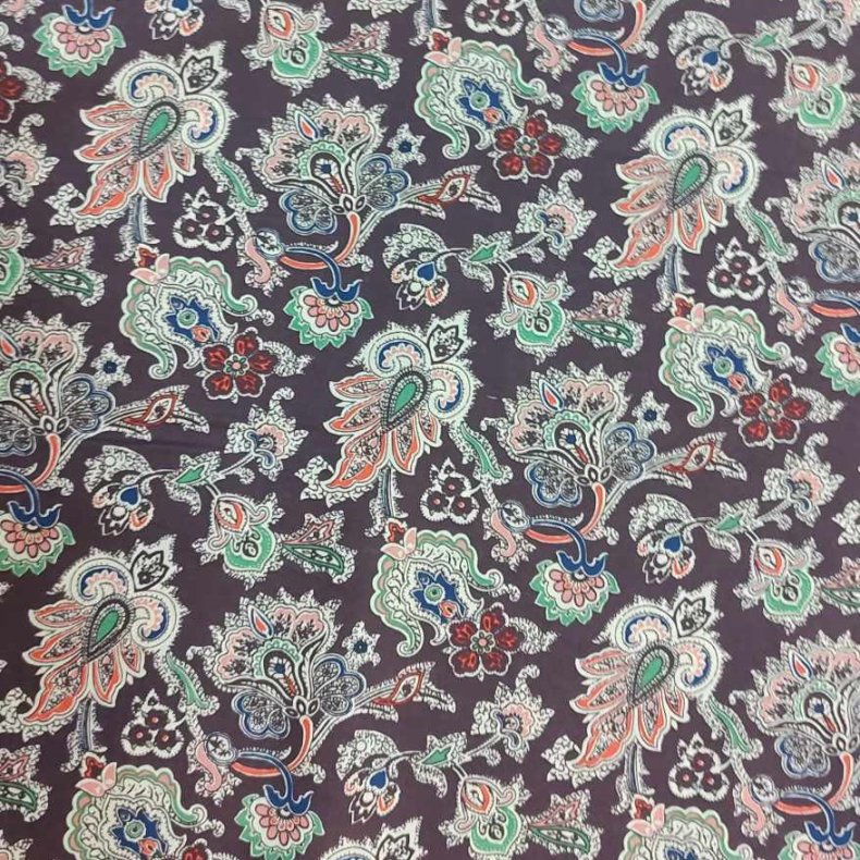 Paisly braun // Liberty - Tane Lawn