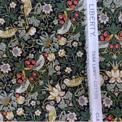 Strawberry Thief  green // Liberty - Tana Lawn