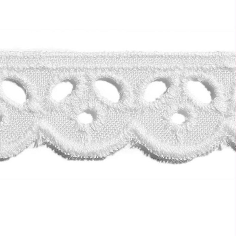 Faston Blonde B�nd // Hvid 1,5cm