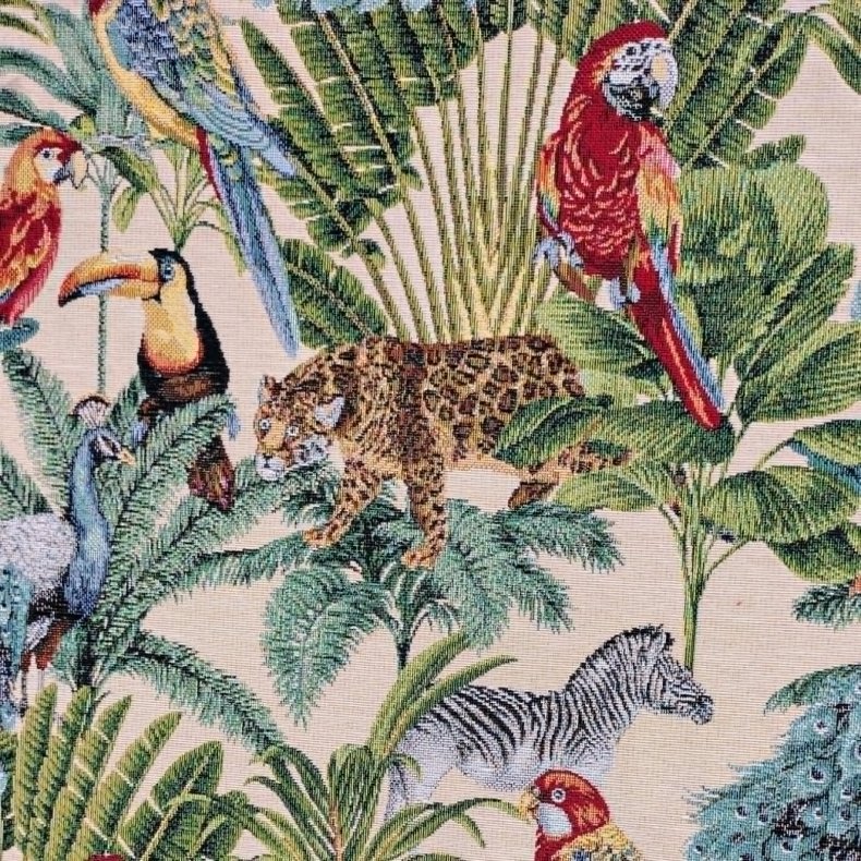 Gobelin // Jungle hvid