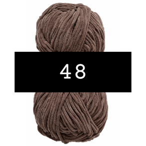 Nr. 48 Brun // Chenille