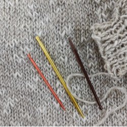 Italiensk lukning // uld stoppen�le 39,-