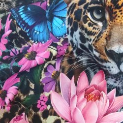 Bomulds Jersey // Power Leopard