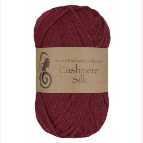 Cashmere Silke // Bordeaux R�d 655