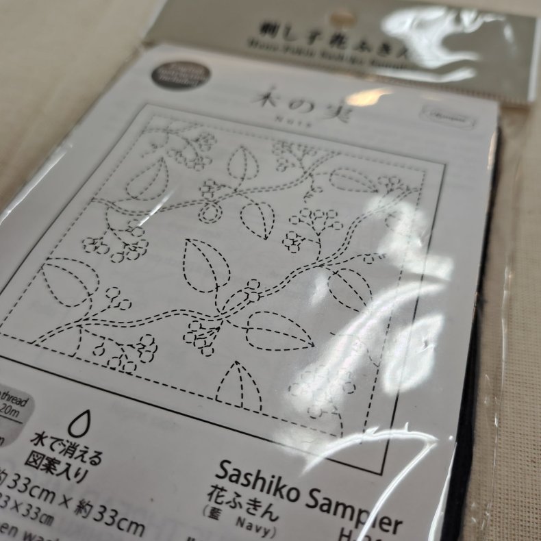 Sashiko Stof // NUTS Merino