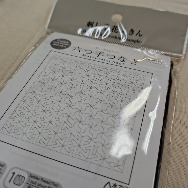 Sashiko Stof // MUTSUTETSUNAGI Merino