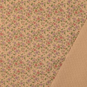 Bomulds V�vet // Gl. rosa blomster