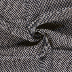 Bomulds L�rred // Sashiko diamond Marine bl�