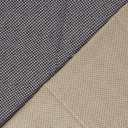 Bomulds L�rred // Sashiko diamond Marine bl�