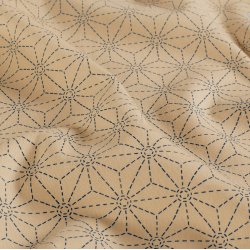 Bomulds L�rred // Sashiko Geometry bl�