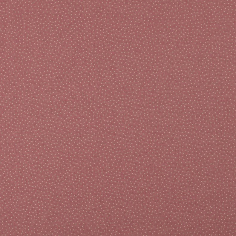 Bomulds poplin // Prik gl. Rosa m. lyser�d
