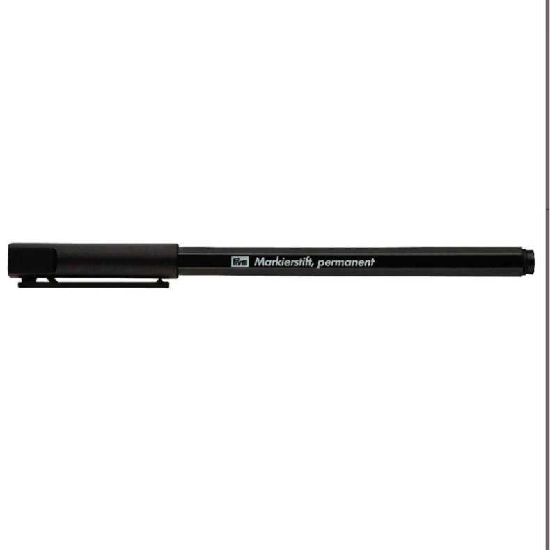 Permanent markeringspen sort