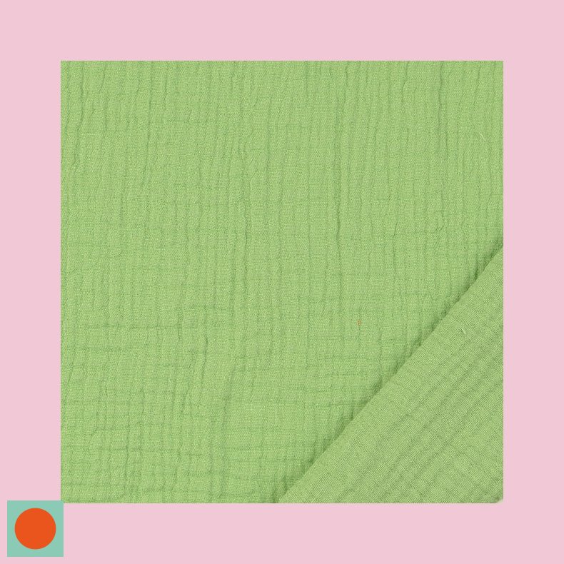 Musselin // Lime grn nr. 7037