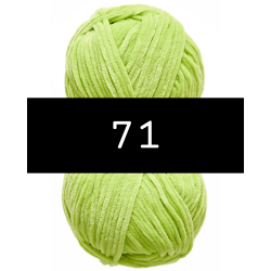 Velour garn // Chenille  Nr. 4