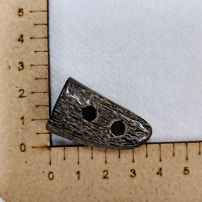 Knap // Horn Duffelcoat 3,5cm