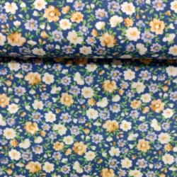 Poplin // Flowers Bl