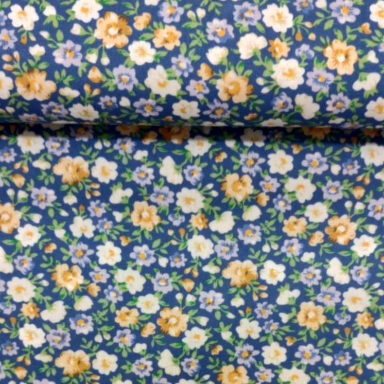 Poplin // Flowers Bl�