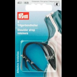 SKULDERSTROP HOLDER 4 STK - BEIGE, HVID, SORT 