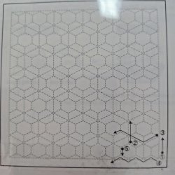 Sashiko Stof // ARARE KIKKOU Merino