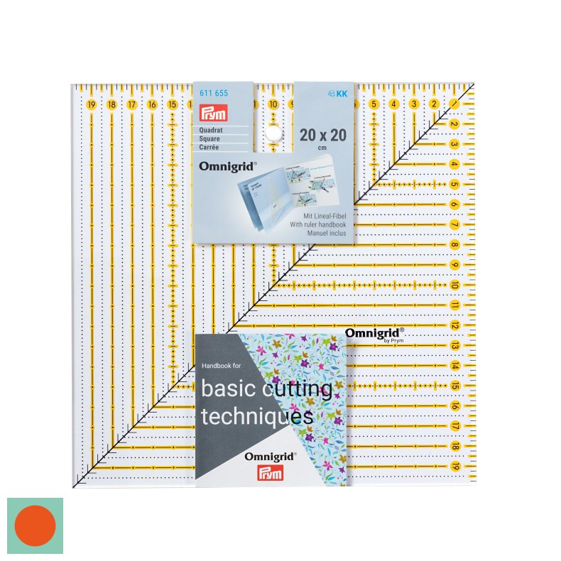 Patchwork Lineal // Firkant 20 cm