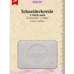 Skr�dderkridt // Hvid