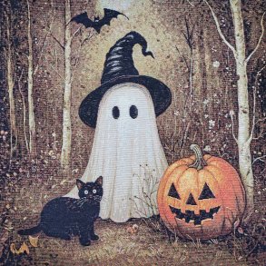 Gobelin // Halloween sp�gelse kat gr�skar