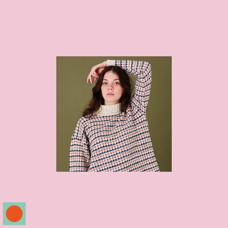 Opskrift // Luna Strikke Smandssweater Dame