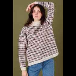 Opskrift // Luna Strikke Smandssweater Dame