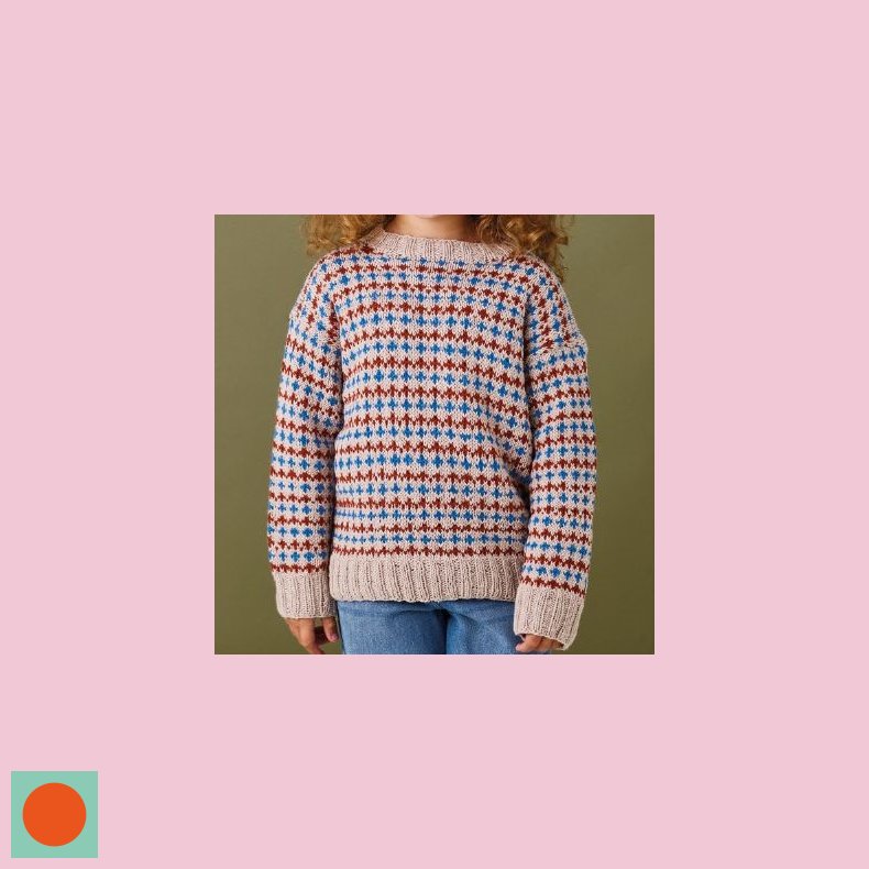 Opskrift // Luna Strikke Opskrift Smandssweater 6-12r