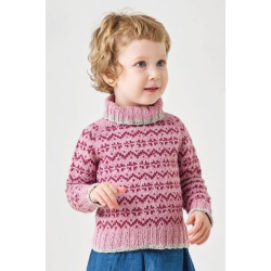 Opskrift // Luna Strikke Klassisk sweater 1-4r