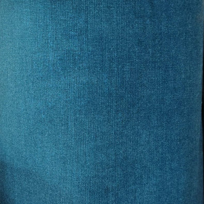 Italiens Konge velour // Petroleum Blue