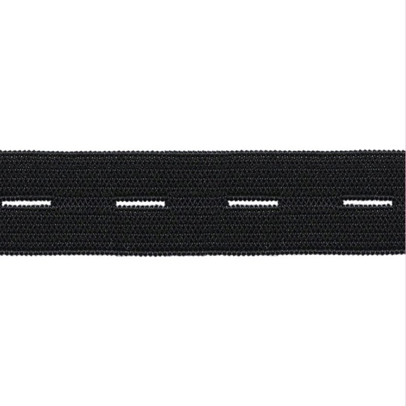 Knaphulselastik // Sort