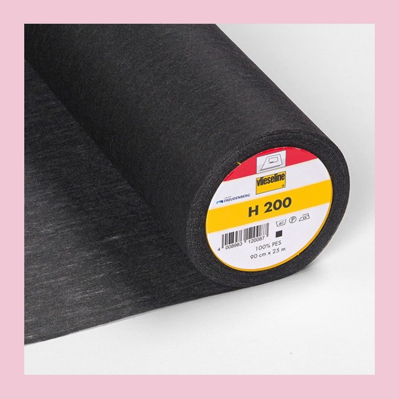Vlieseline H200 // Sort