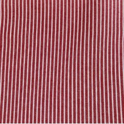 M�lkedreng Stribet Denim // R�d