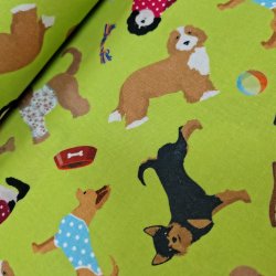 Bomuld l�rred // Green Dogs