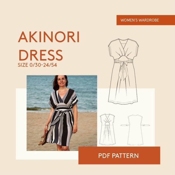 AKINORI DRESS STR. 30-54 - Wardrobe by me