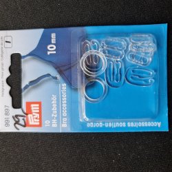 BIKINI SPNDER 10mm Transparent Plastik