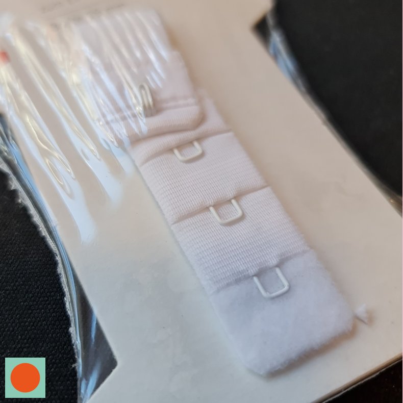 BH FORLNGER 1 Hgte / 2cm - Hvid, sort