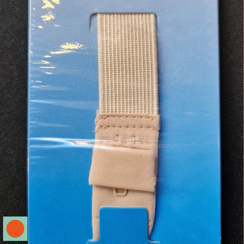 BH Forlnger m. Elastik 1 Hgte / 2cm - Beige